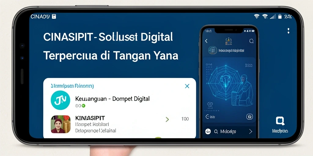 Screenshot antarmuka CINASIPIT yang menampilkan kemudahan penggunaan.