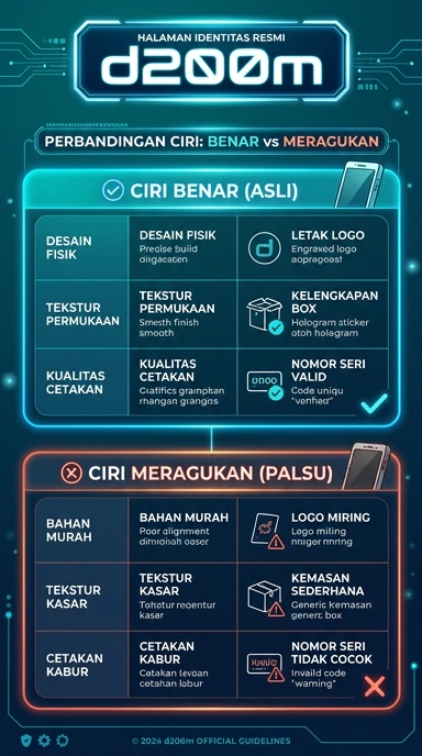 Kanal Resmi d200m untuk Pengguna Android